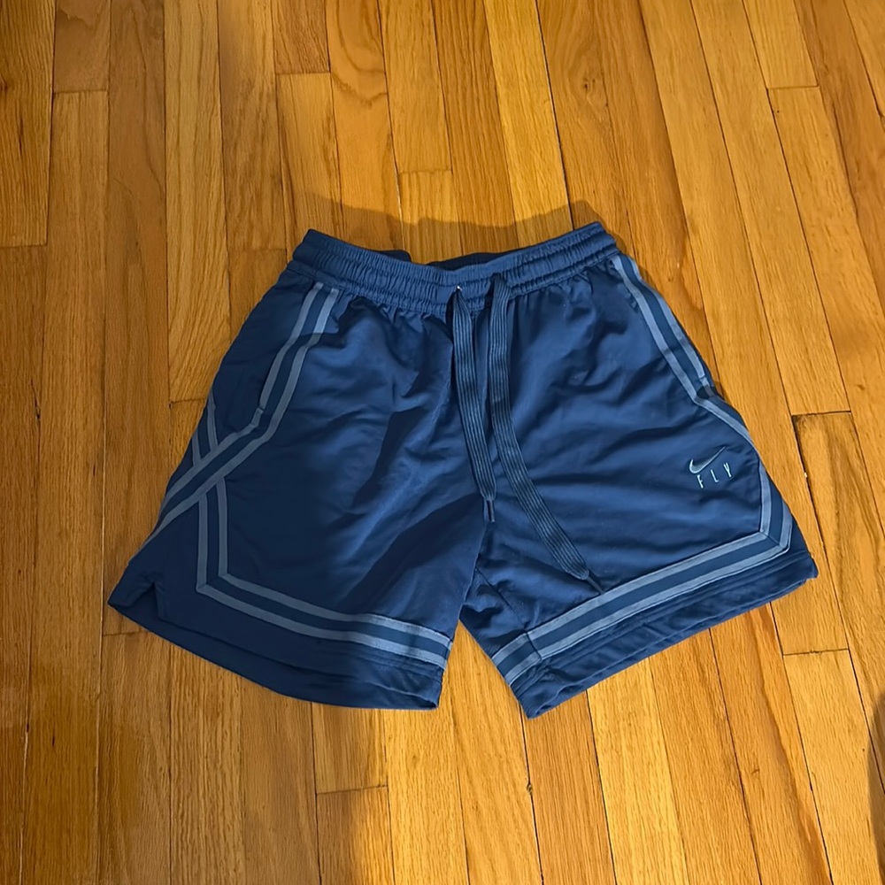NIKE FLY CROSSOVER SHORTS BLUE